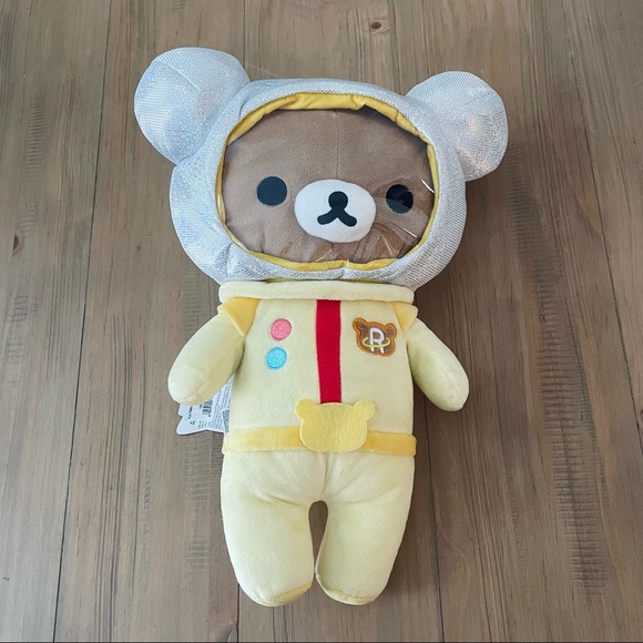 SanX Toys Sanx Rilakkuma Space Astronaut Bear Plush Stuffed Animal